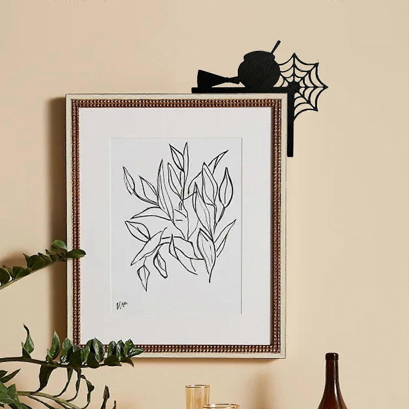 La Décoration D'angle De Porte En Bois D'halloween Convient À La Décoration D'angle De Table D'angle De Porte Gao3063