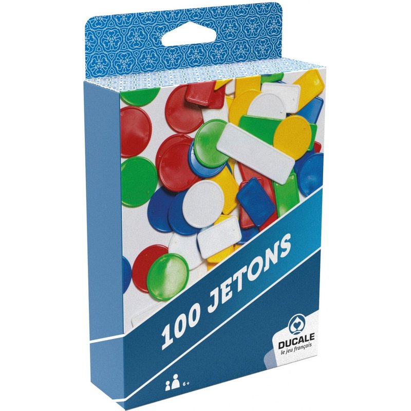 Jeu Traditionnel Ducale - Boite 100 Jetons - Eco Format