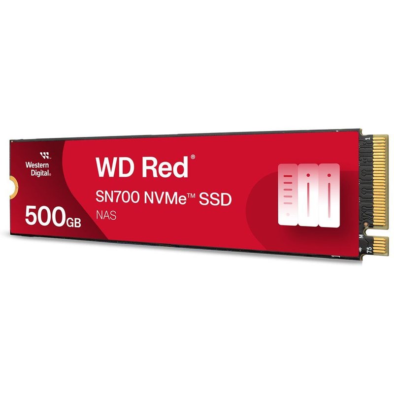 WD Red SN700 WDS500G1R0C-68BDK0 500Go Disque dur interne PCI Express 3.0 x4 (NVMe)