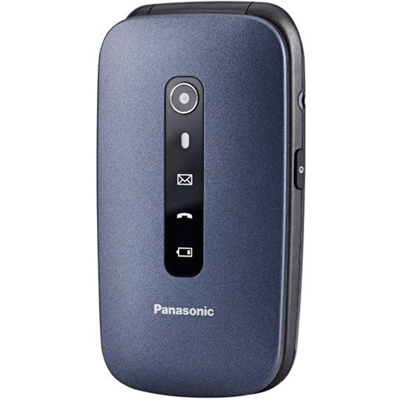 Panasonic KX-TU550 7,11 cm (2.8") Bleu Téléphone d'entrée de gamme