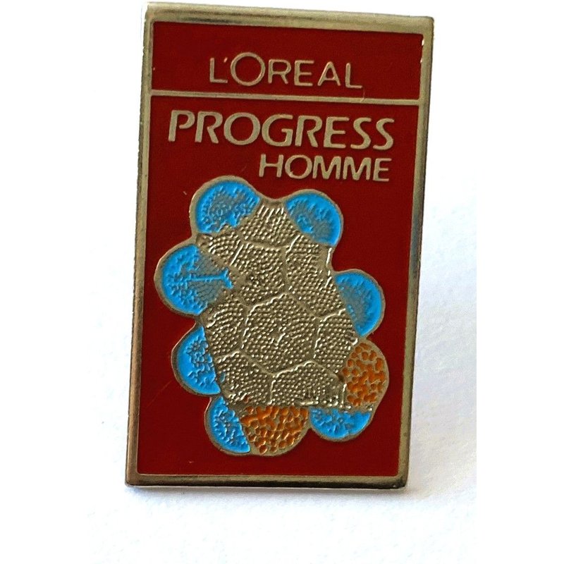 Pins Marques L'oreal - Progress Homme