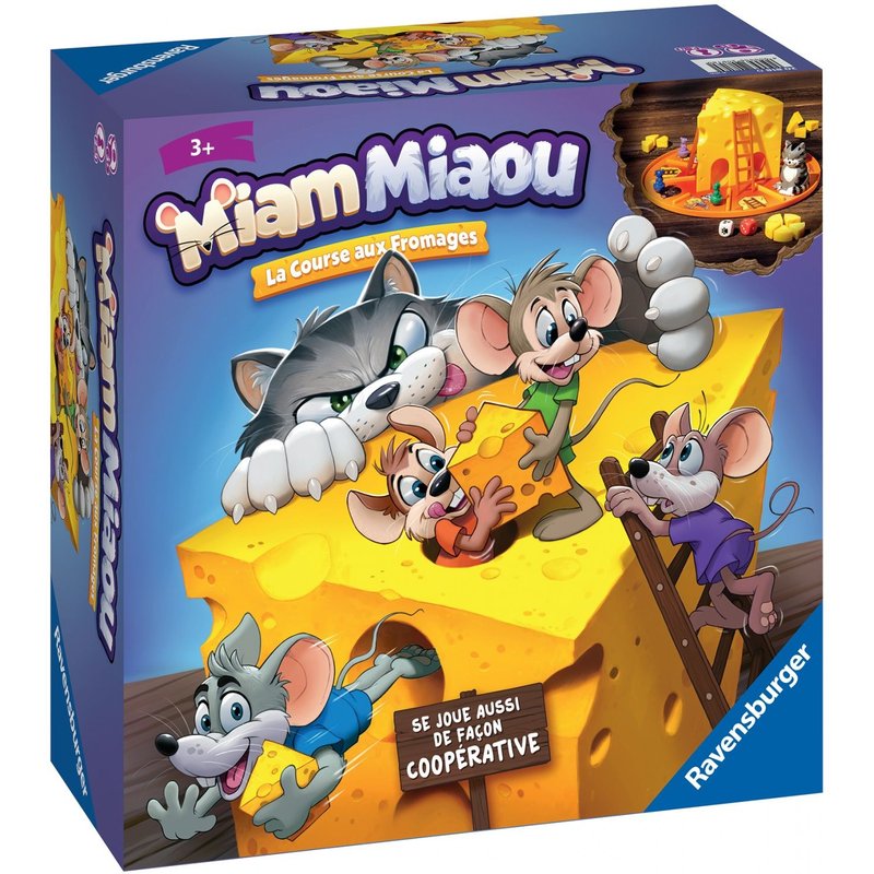 Jeux Miam Miaou - La Course Aux Fromages !