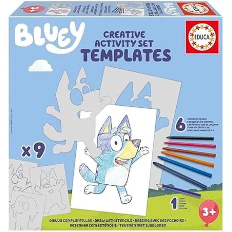 Ensemble Créatif - Educa - 19886 - Multicolore - Développe La Motricité Fine - Pour Enfants À Partir De 3 Ans