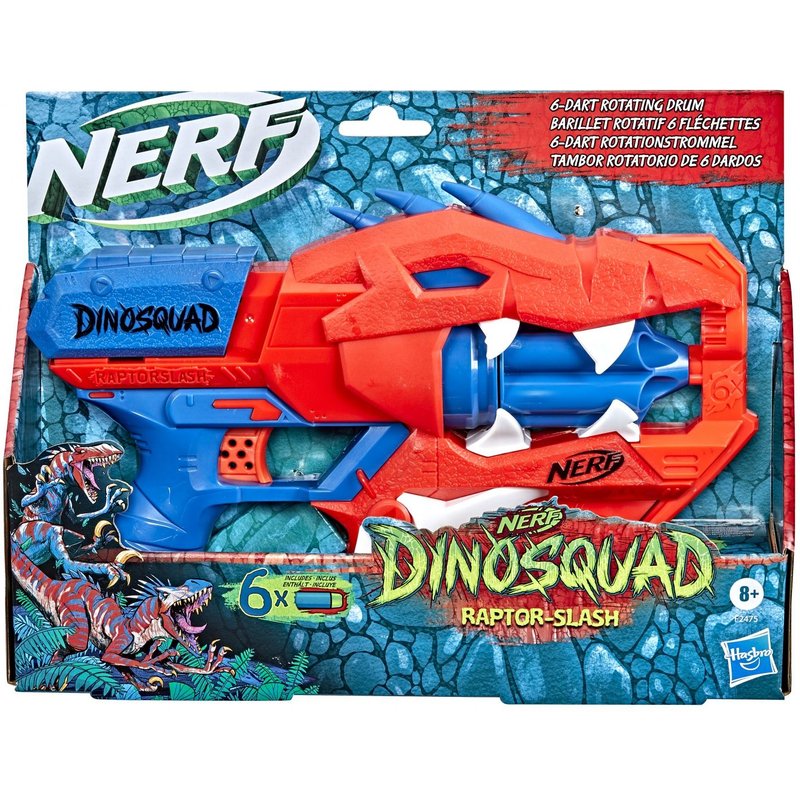 Pistolet Nerf Dinosquad Raptor-Slash
