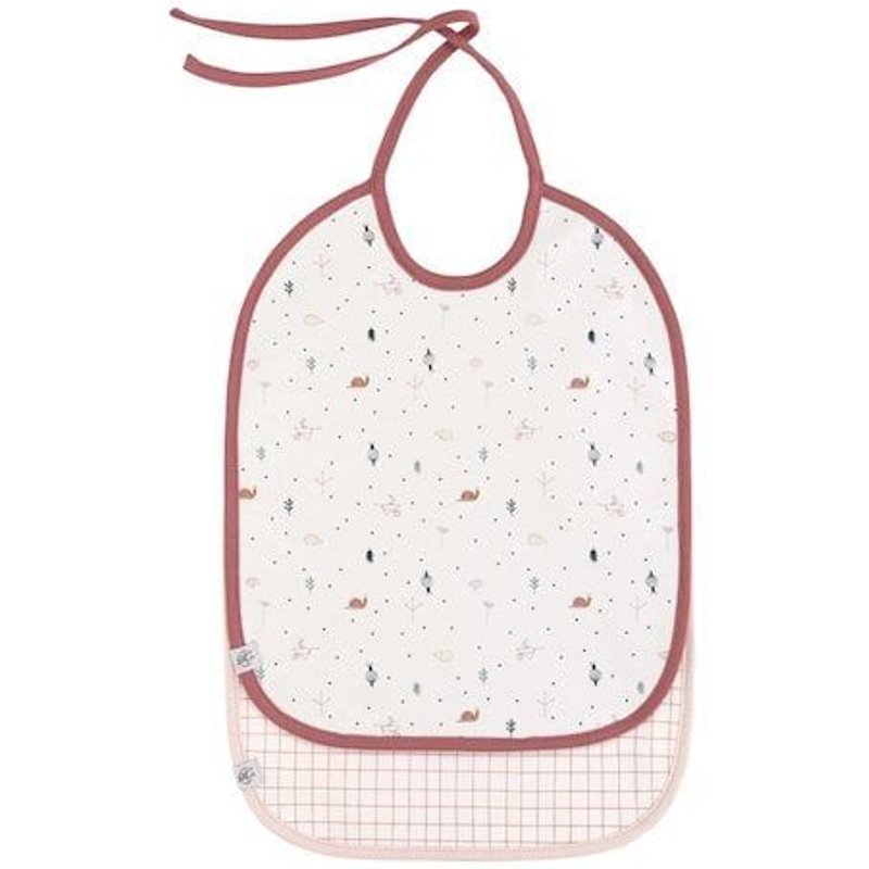 Lot De 2 Bavoirs Medium Garden Explorer Escargot De Lässig