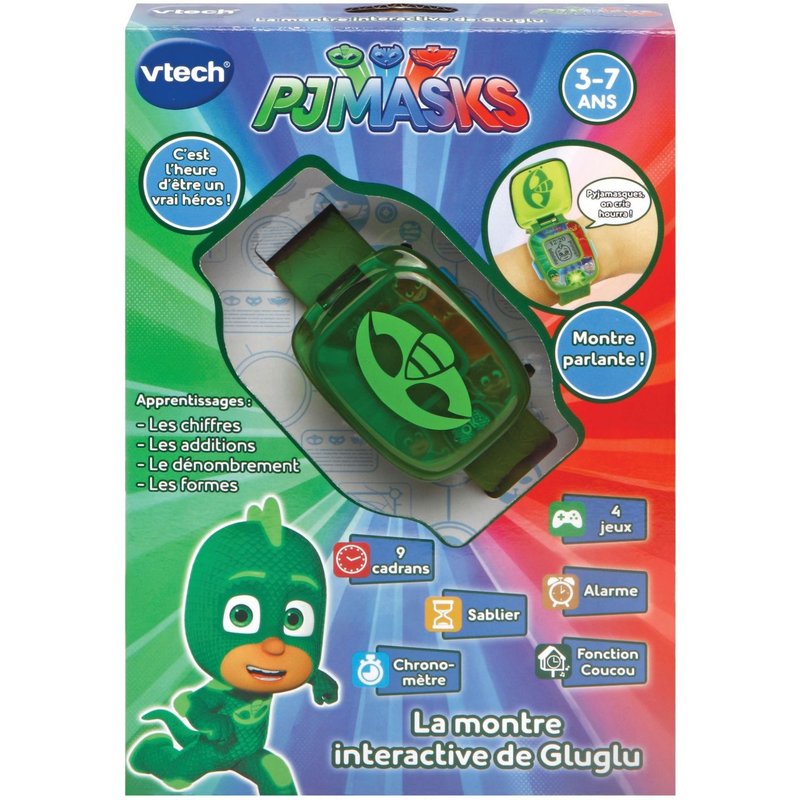 Jouets Electroniques Educatifs Pyjamasques - Montres-Jeu Interactives (Différents Modèles)