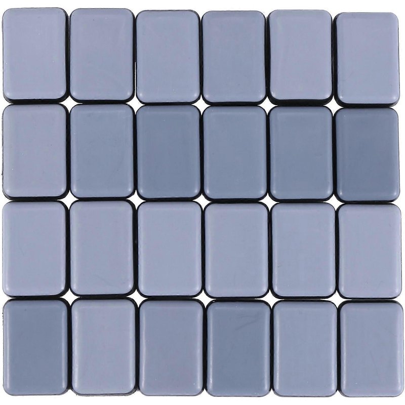 24 Pcs Meubles Curseurs Et Glisseurs Pour Tapis Déménagement Meubles 25x35mm Auto-Adhésif Meubles Gl