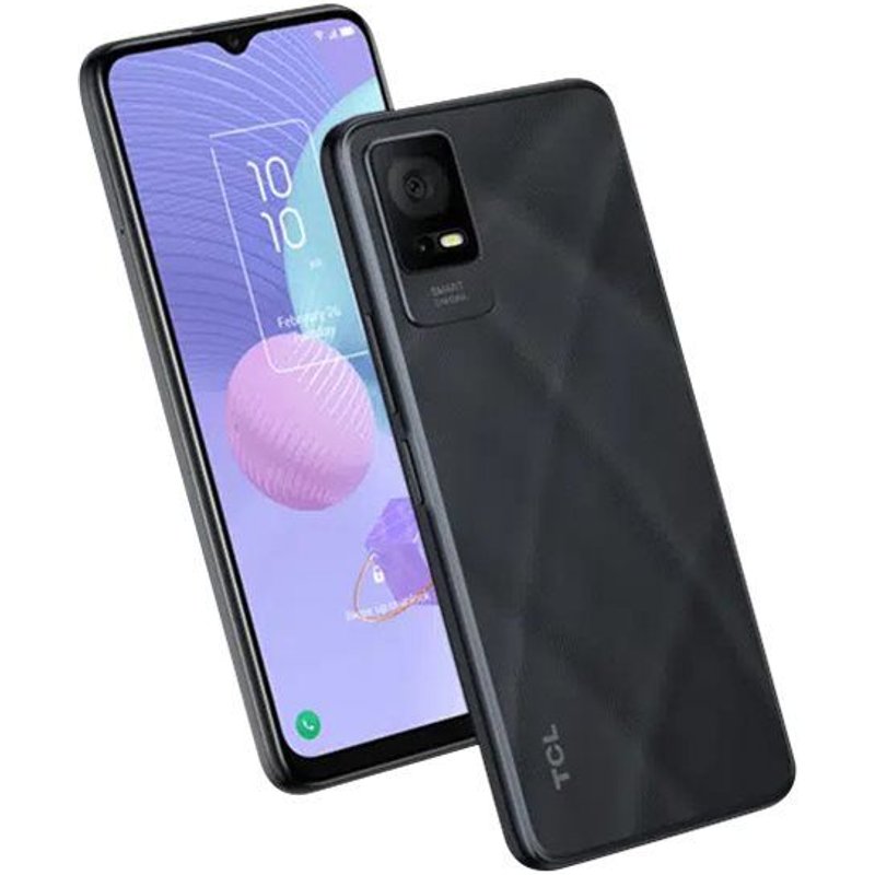 TCL 405 16,8 cm (6.6") Double SIM Android 12 Go edition 4G USB Type-C 2 Go 32 Go 5000 mAh Gris