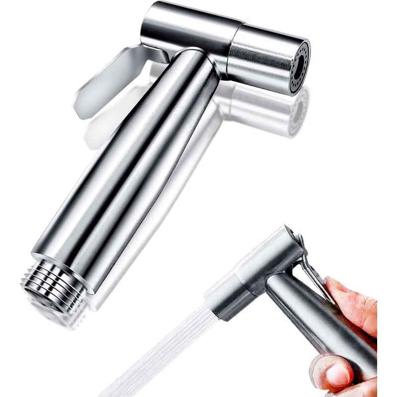 Douchette Toilette Douchette de Bidet Tête douchette WC pour l'hygiène Personnelle et Le Bassin de Lit, Nettoyage des Couches pour Bébé