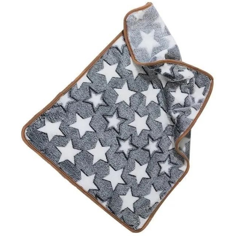 Couverture Pour Chien - Vvikizy - Gris - Chaude - Douce - Motif Étoiles