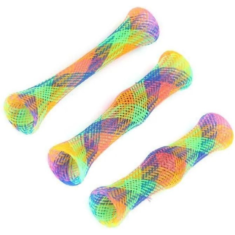 Jouet De Tube De Ressort Pour Chat - Omabeta - Multicolore - Intérieur - Nylon