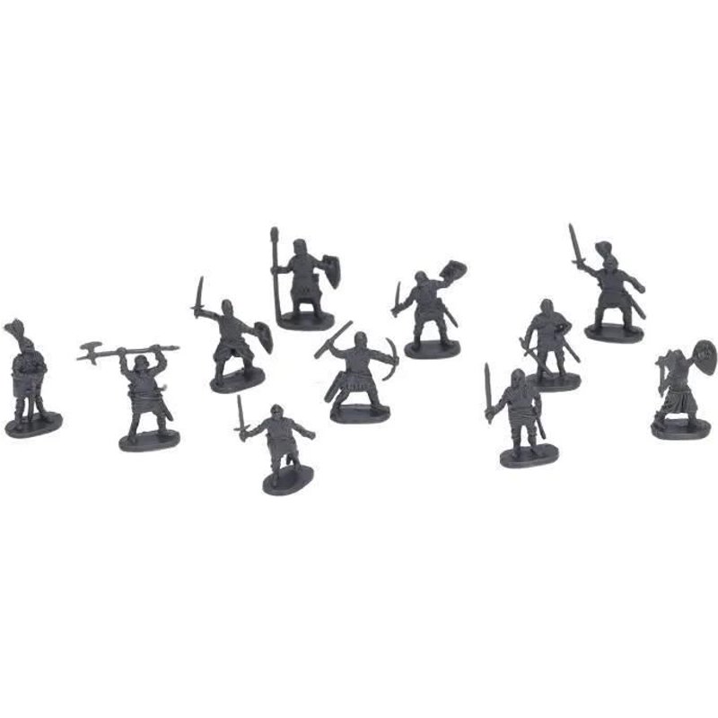 OMABETA jouet de mini soldats Jouet de soldats en plastique, 200 pièces, figurines de soldats médiévaux éducatifs jeux jouet