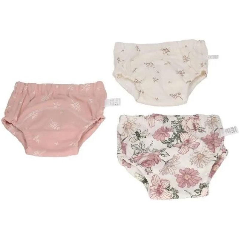 Omabeta Lot 3 Culottes DEntrainement Bébé Absorbantes Lavables 6 Couches Gaze Respirante
