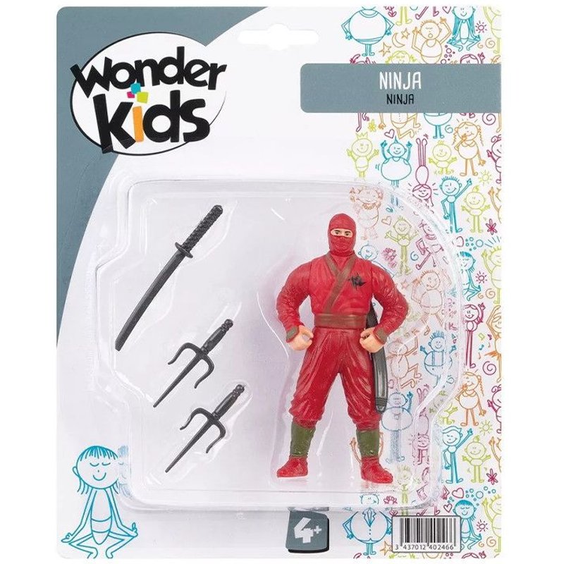 Figurine Ninja Avec Accessoires (Modèle Aléatoire) - Multicolore
