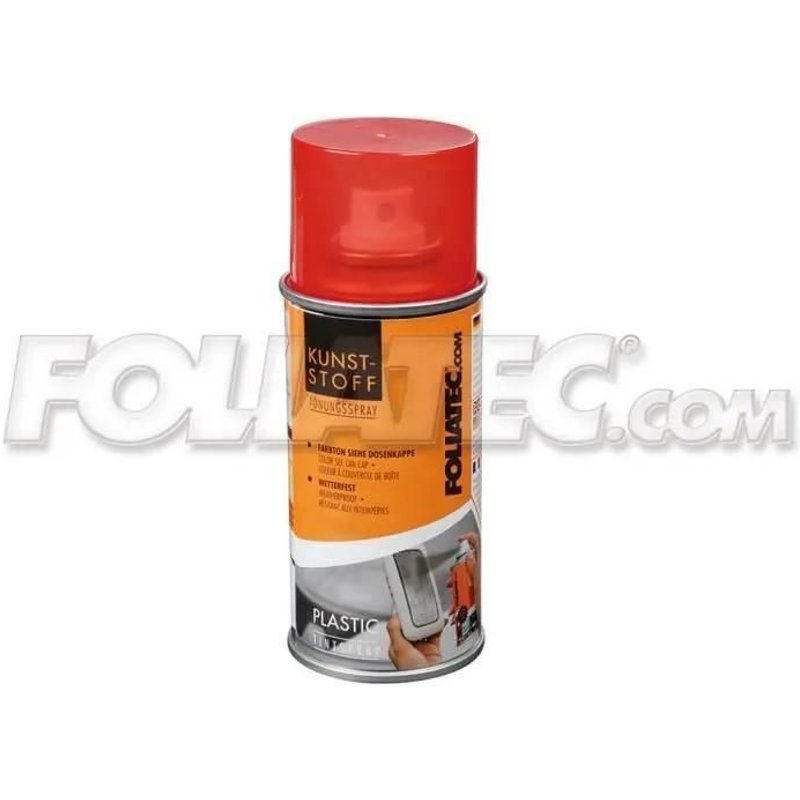 SPRAY DE TEINTURE PLASTIQUE ROUGE 150 ML