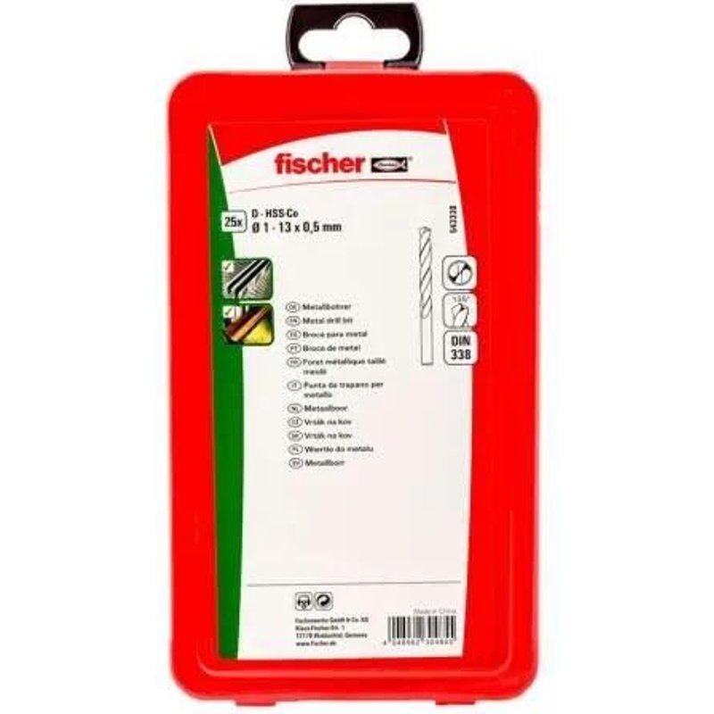 Forets Métalliques Hss-Co Din338 1-13 - GENERIQUE - Pack de 25