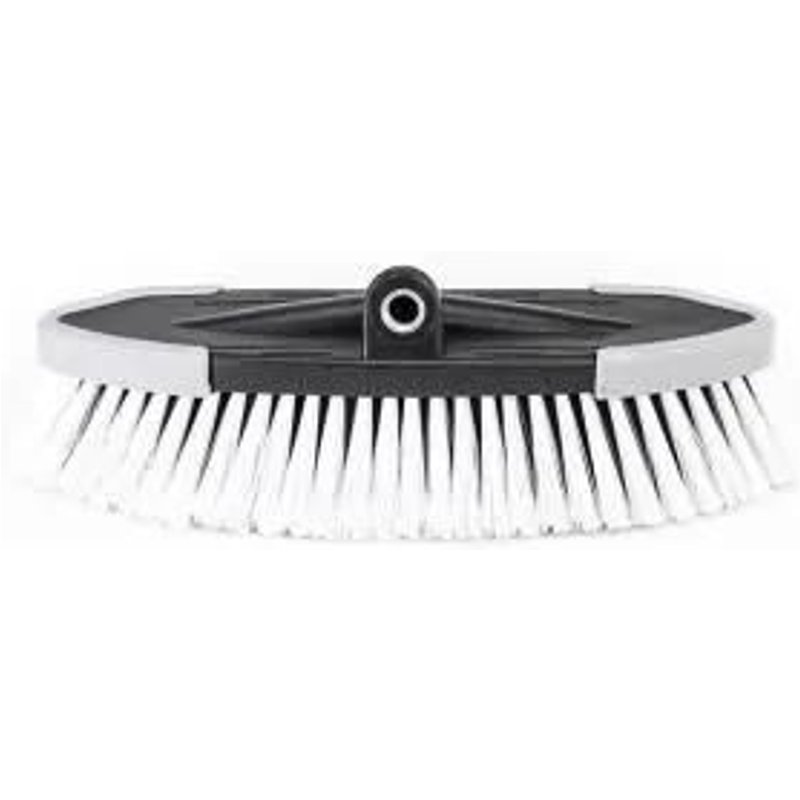 Brosse De Lavage Auto - GENERIQUE - 208 Bord Blanc Fil Métallique - Dimensions 34x10x10cm