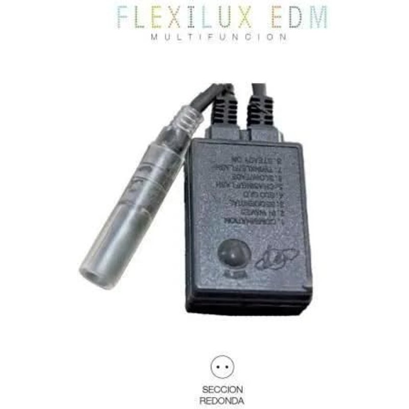 Programmeur Tube Flexilux 2 Voies 10,5m - GENERIQUE - Programmeur d'arrosage - Blanc - Arrosage de jardin