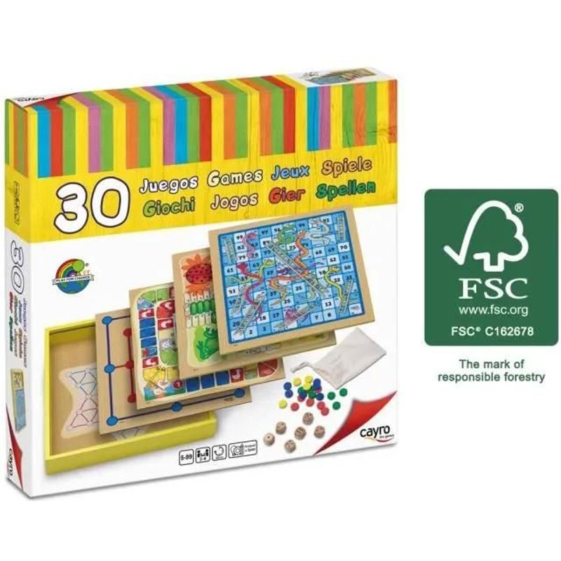 30 Jeux En Bois