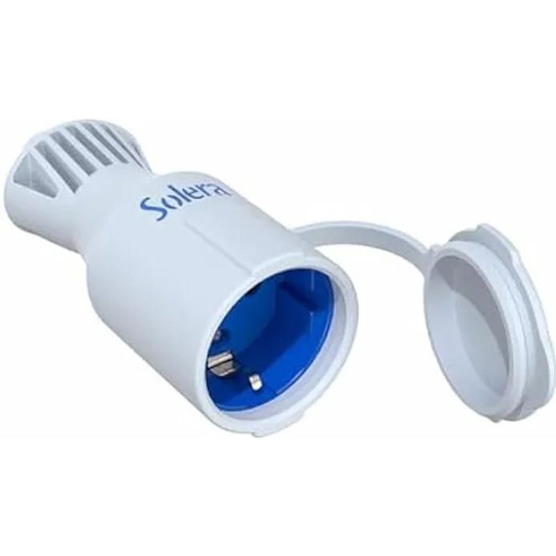 Prise électrique Solera Base de Prise 5707ckb 16 A 250 V avec Couvercle Bipolaire
