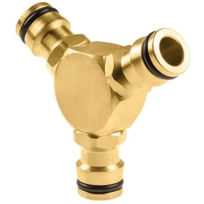 Raccord en TĂ© coupleur 52-845 CELLFAST BRASS en laiton