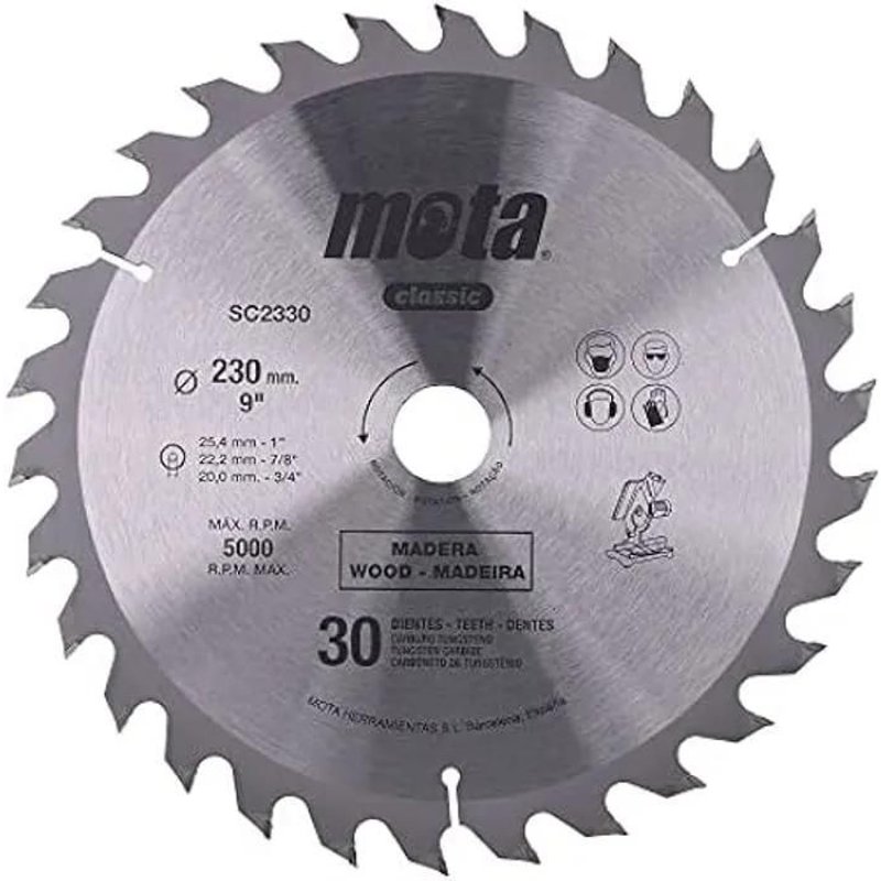 MOTA HERRAMIENTAS Scie CIRC. WIDIA 230MM 30 D. C LP18 SC2330-P Marque
