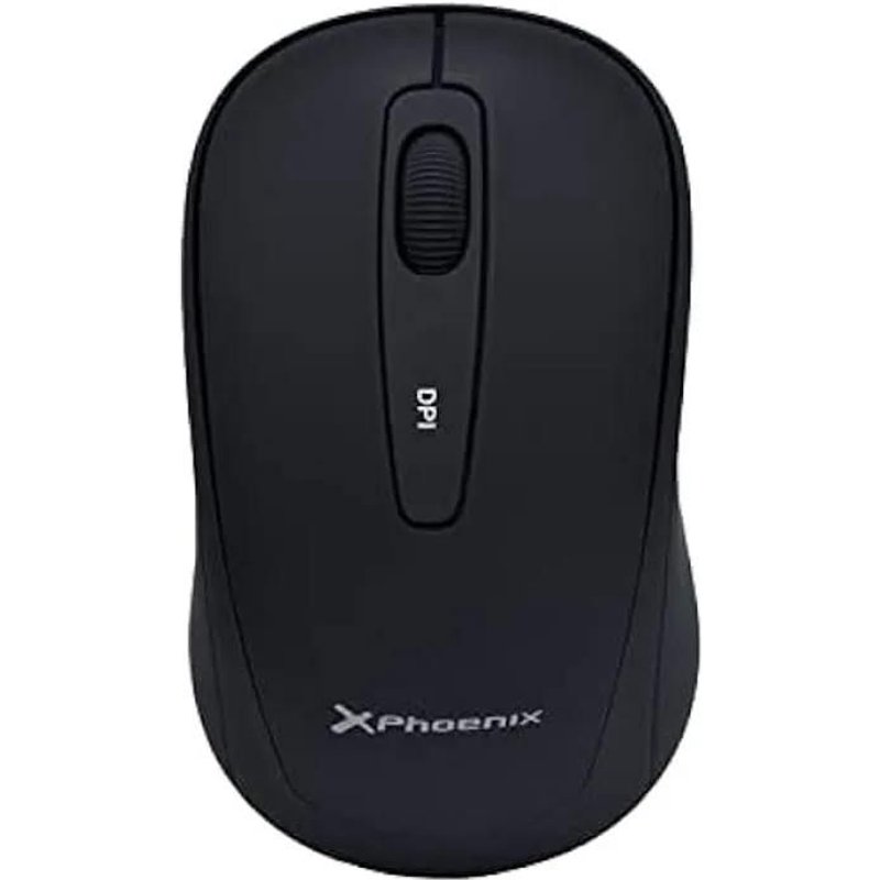 Souris sans fil Phoenix M250 - PHOENIX TECHNOLOGIES - Noir - Silent Click - 1600 DPI - USB