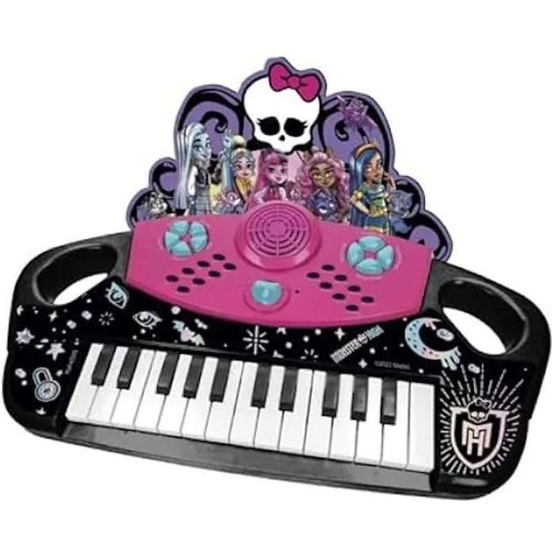 Organe Électronique Monsterhigh 25 Touches - Claudio Reig - Piles - Enfant - Mixte