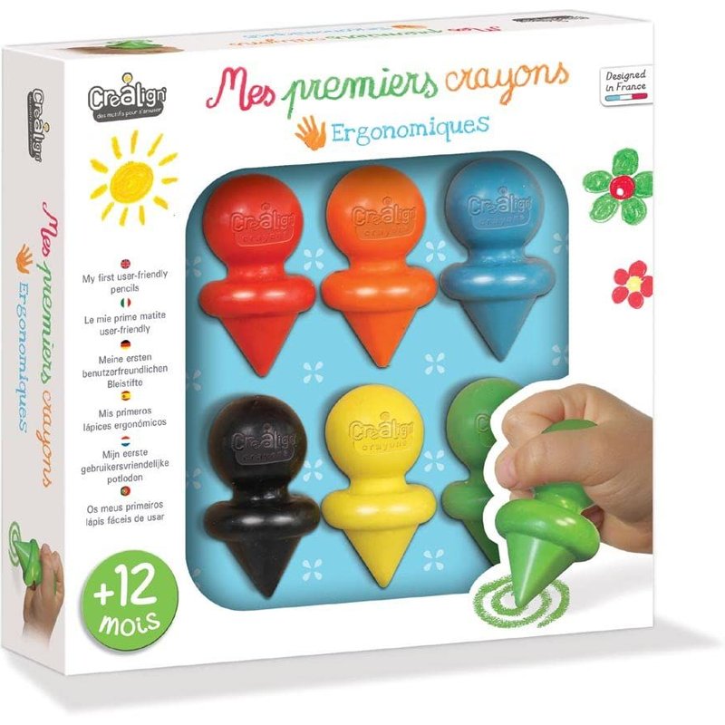 Mes premiers crayons ergonomiques