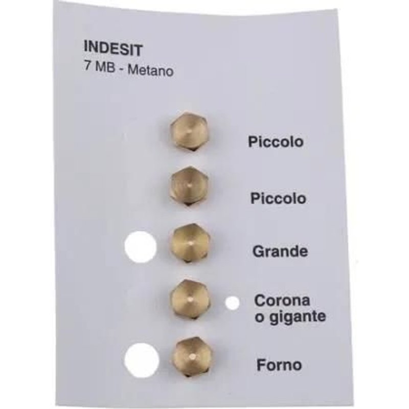 Universeel - gicleurs gaz naturel 7 ma