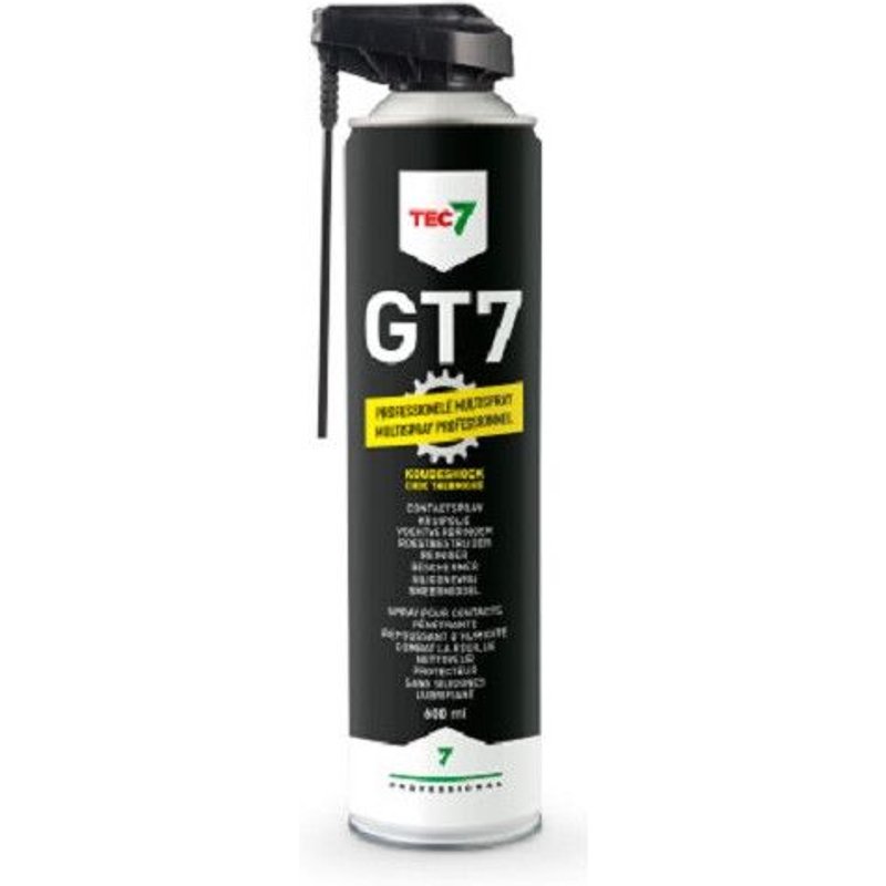 NETTOYANT DÉGRIPPANT LUBRIFIANT GT7 600ML & COBRA ? TEC 7 ? 230106000