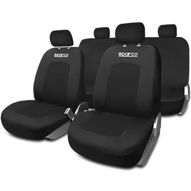 Ensemble De Housses De Siège De Voiture Sparco - Noir