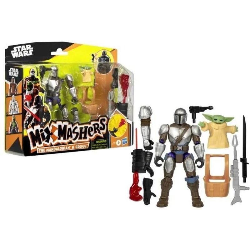 HASBRO MixMashers Star Wars Mandalorien et Grogu