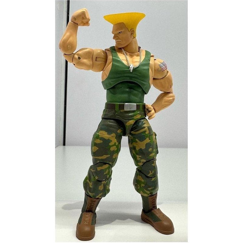 Ultra Street Fighter Ii: The Final Challengers - Figurine 1/12 Guile 15 Cm