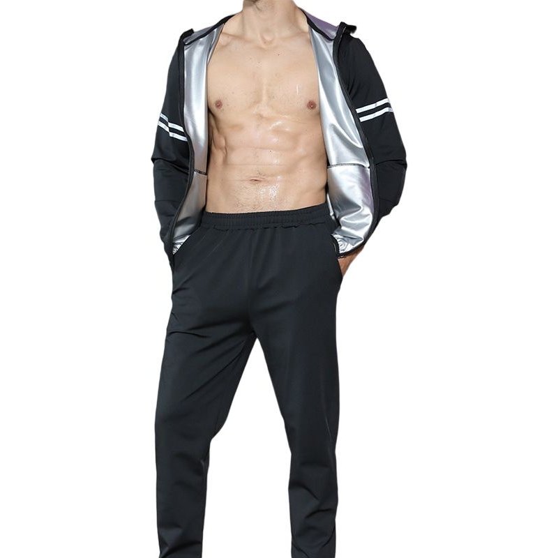 Survêtement De Fitness Pour Homme Ensemble De Course À Pied Et Gym Survêtement Réfléchissant De Grande Taille En Couleur Pour La Nuit