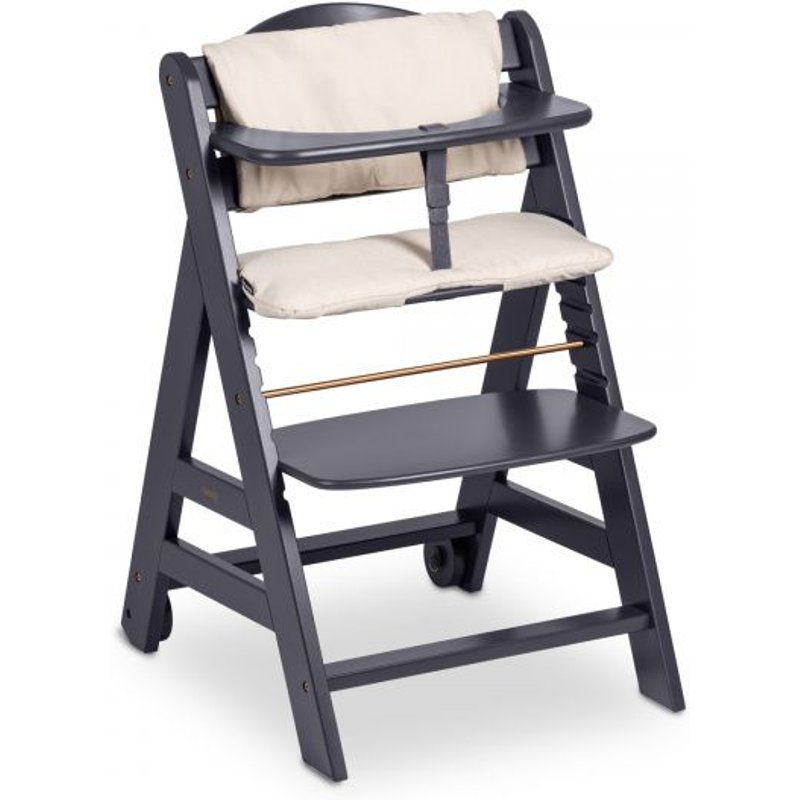 Chaise Haute Évolutive Beta+ Dark Grey