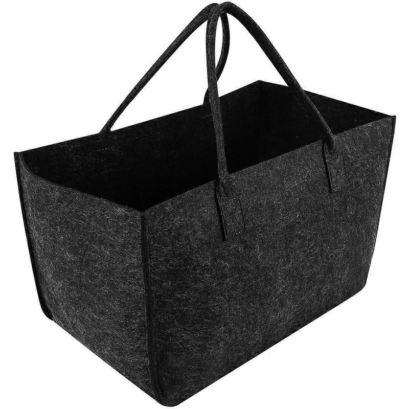 Sac De Rangement En Feutre Grande Capacité Casual Shopping Bag, Panier De Fruits Et Légumes Jouet Panier De Rangement C