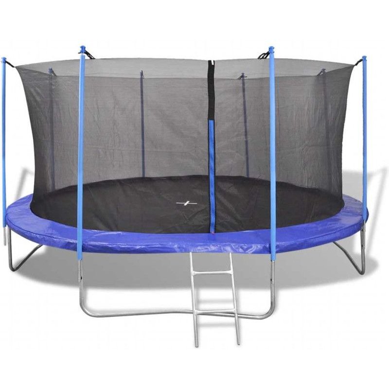 Vidaxl Ensemble De Trampoline 5 Pièces 3,66 M