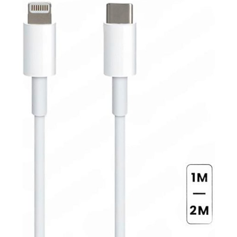 Câble Lightning vers Type-C - 1 mètre