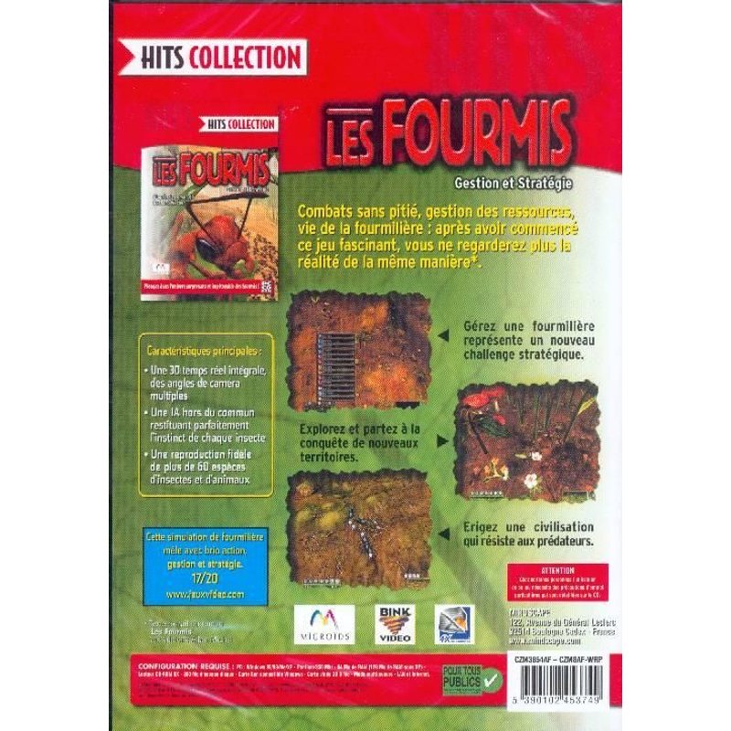 Les Fourmis, Gestion Et Stratégie Pc