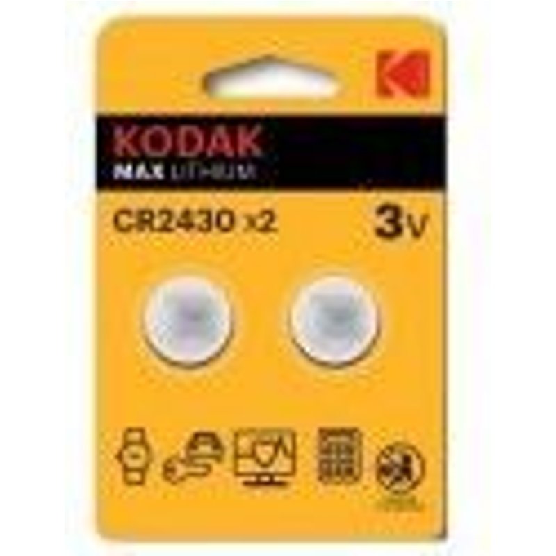 Kodak CR2430 Blister de 2 piles