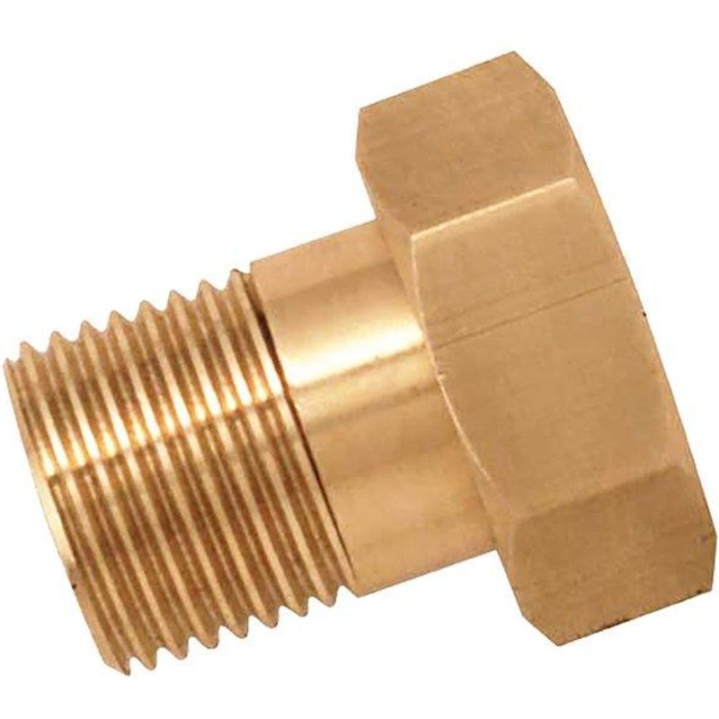 Raccord écrou mobile mâle femelle, 26 x 34 cm, en laiton