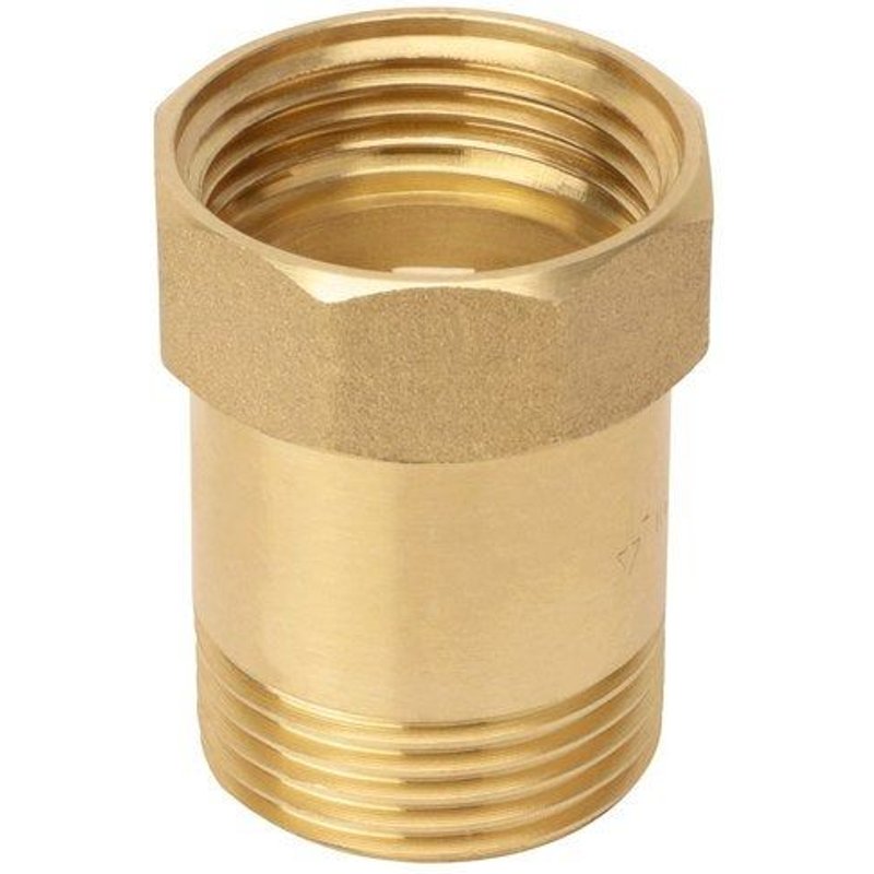 Clapet anti-retour mâle femelle, 26 x 34 cm, en laiton