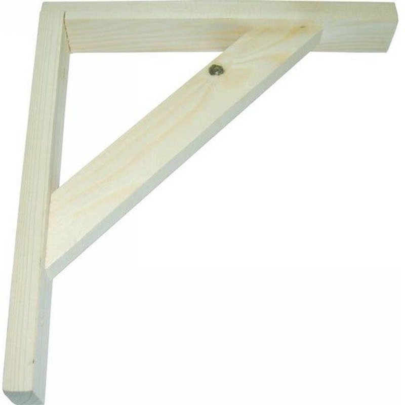 Console pour tablette bois éco 135X150 pin brut