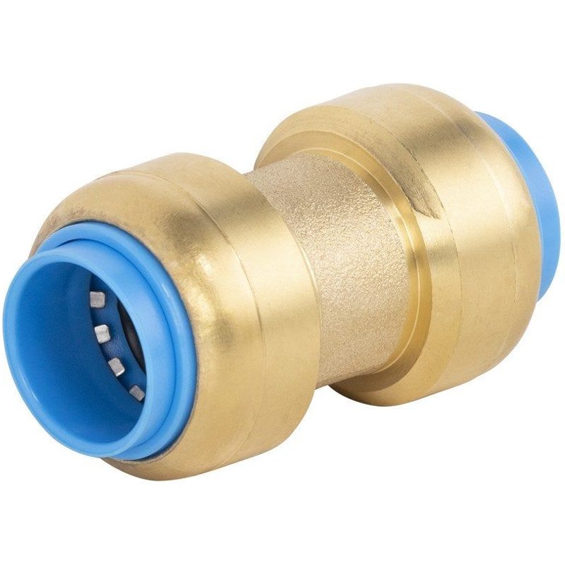 Raccord droit egal diam. 12 mm laiton