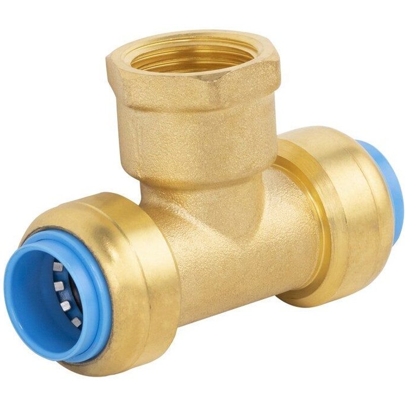 Te laiton D.12 pour pour tube en multicouche