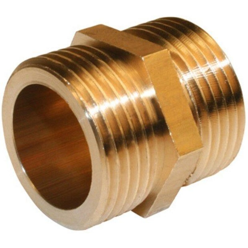 Mamelon à visser laiton M 40 x 49 pour cuivre