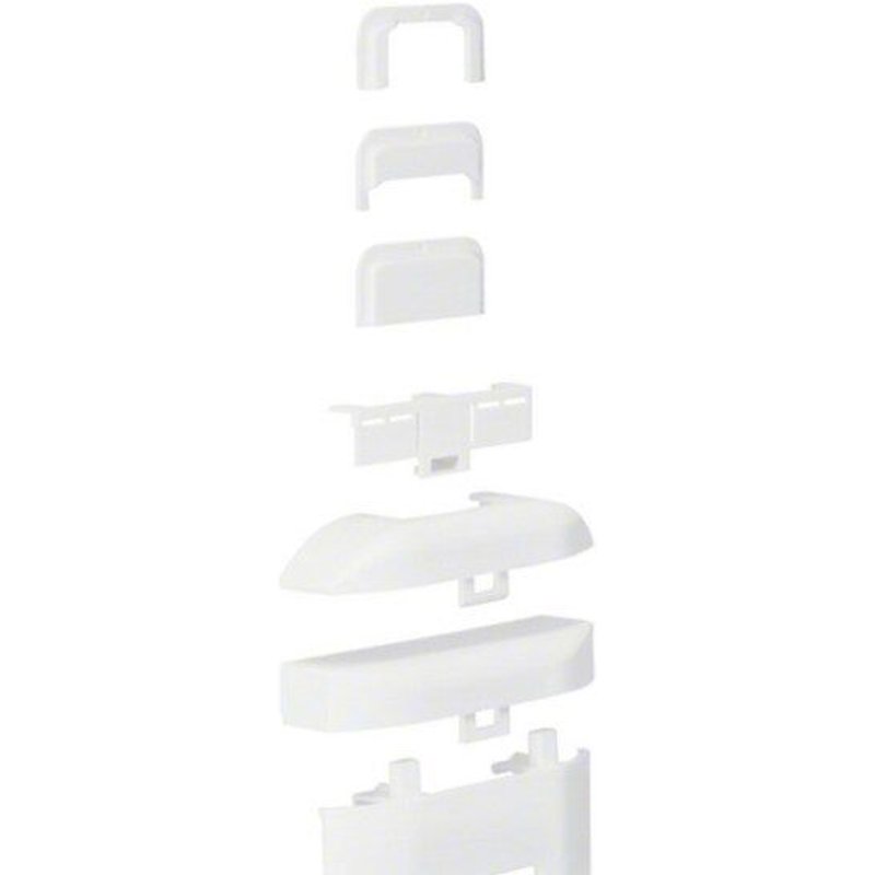 Te moulure 12 x 30 blanc TEHALIT