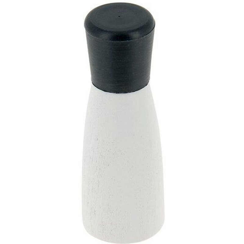 Butée de porte aimanté LINEA BERTOMANI Bum286/5e bois peint blanc L.8.5 x H.3 x l. cm