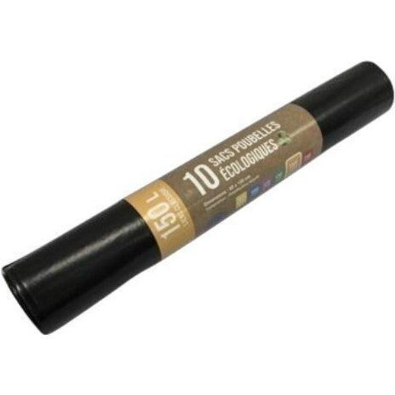 Sacs-poubelle 150 l noir